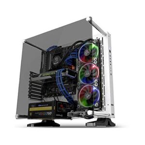 Gabinete TT P3 TG Sow Wall Mount SGCC Tempered Glass*1, Thermaltake, CA-1G4-00M6WN-05, Branca