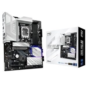 ASRock Placa mãe Intel Core Ultra Z890 Pro RS ATX LGA1851 RL-ILM DDR5 8666 MHz 256 GB M.2 PCIe 5.0 Thunderbolt
