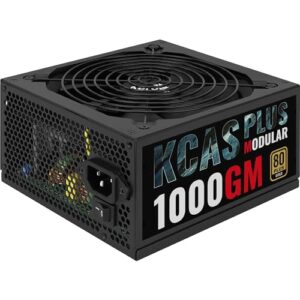 Fonte Gamer ATX KCAS 1000GM PFC Ativo 80 Plus Gold Aerocool