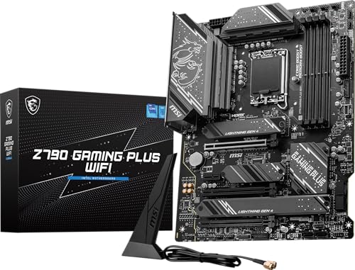 Placa Mãe MSI Z790 Gaming Plus Wifi, DDR5, LGA 1700, ATX, Chipset Intel Z790, Z790-GAMING-PLUS-WIFI