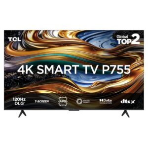 Smart TV TCL 50 Polegadas LED 4K P755 WiFi Bluetooth Google TV HDR10+ Dolby Atmos Vision 50P755