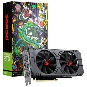 PLACA DE VIDEO NVIDIA GEFORCE RTX 2060 GDDR6 6GB 192 DUAL FAN - FULL SIZE- GRAFFITI SERIES – PA2060RTX6GDF – PCYES
