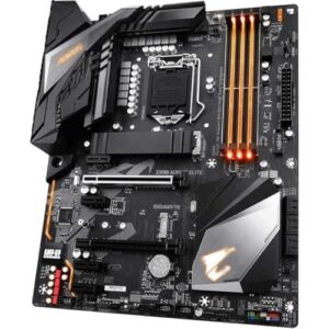 Placa-Mãe Z390 AORUS Elite Soquete 1151 Chipset Z390 Express DDR4 S-ATA 600 ATX Preta