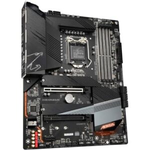 Placa-Mãe Z590 A Elite - ATX LGA1200 Z590 com Triple M.2, PCIe 4.0 e Rede 2.5GbE