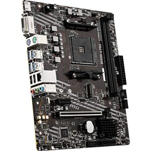 Placa Mãe MSI B550M-A PRO, DDR4, Socket AM4, M-ATX, Chipset AMD B550, B550M-A PRO