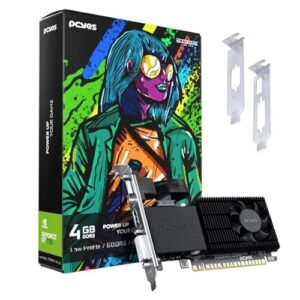 GPU NVIDIA GEFORCE GT730 4GB DDR5 64 BITS PROJETO EDGE LOW PROFILE SINGLE FAN - PVGT730GB4PE