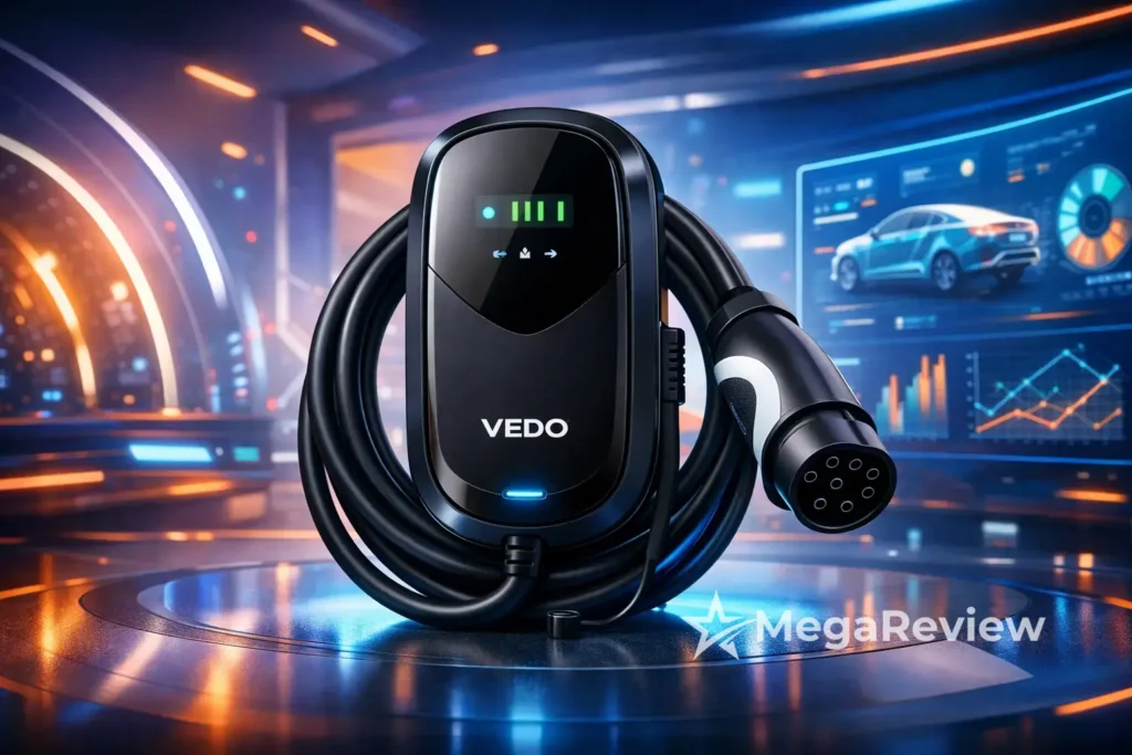 Carregador EV Tipo 2 VEDO com 9% OFF e IR0216BG na Amazon