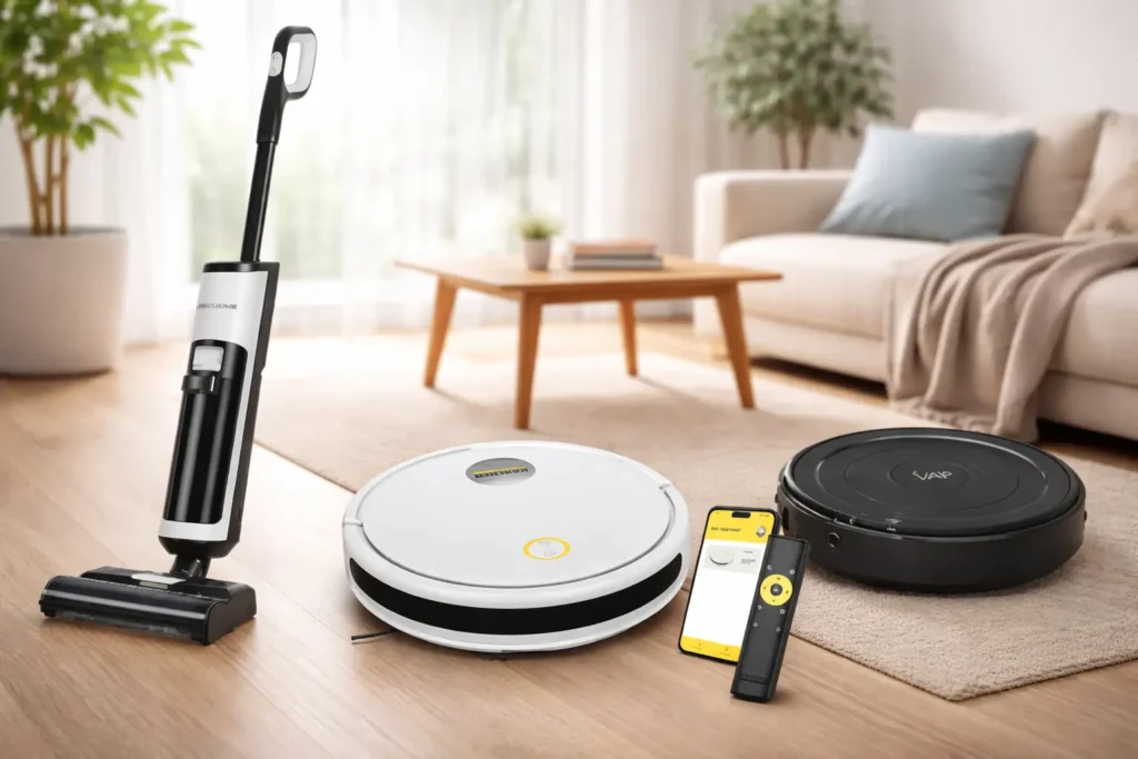 Guia 2026 4 aspiradores 2 em 1 e 3 em 1 para não errar