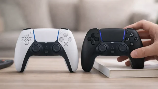 PlayStation DualSense Branco vs PlayStation DualSense Midnight Black: O que muda no design e no desempenho?