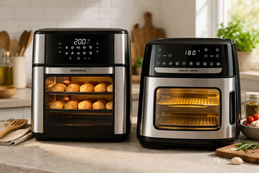 Mondial Air Fryer vs Philips Walita: Qual atende sua cozinha?