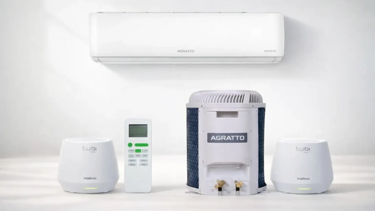 Ar Condicionado Agratto Inverter 12000 BTUs em oferta na Amazon