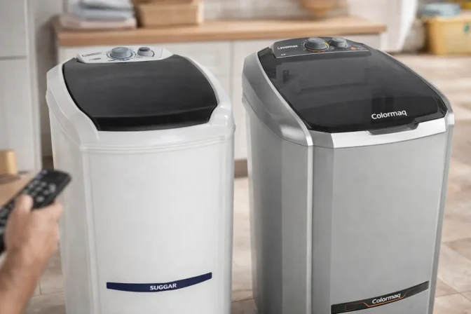 Suggar Lavamax Eco vs Colormaq LCS20: o que muda no dia a dia