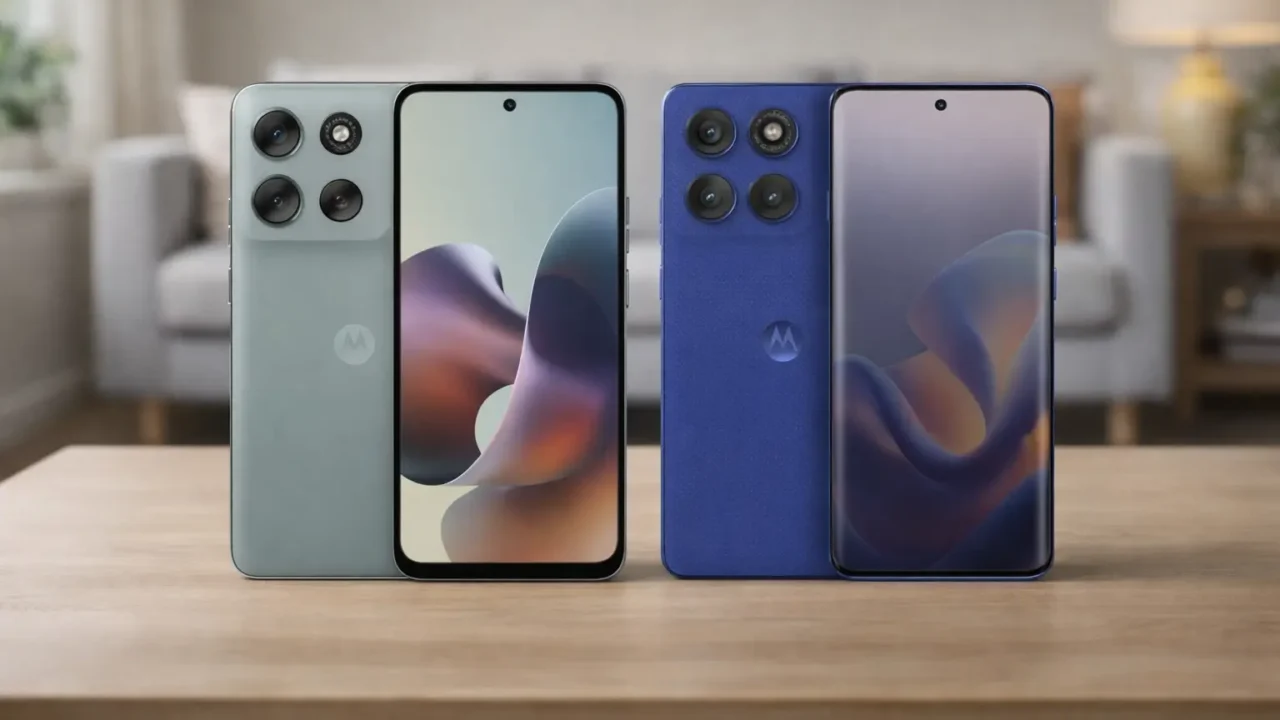 Moto G56 5G vs Edge 60 Pro 5G: o que muda no dia a dia