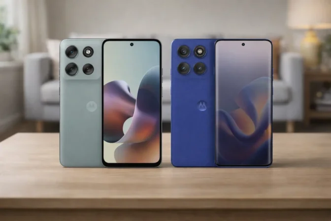 Moto G56 5G vs Edge 60 Pro 5G: o que muda no dia a dia