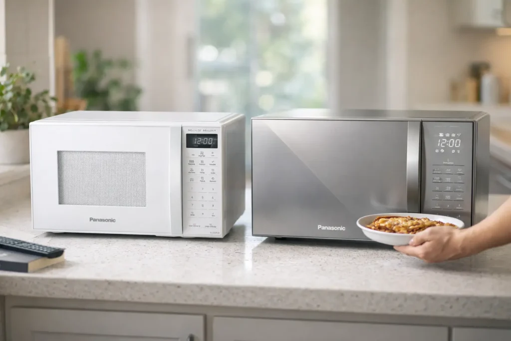 Panasonic NN-ST25LWRU vs NN-ST67LSRU: o que muda no dia a dia