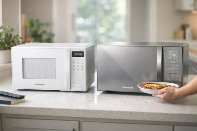 Panasonic NN-ST25LWRU vs NN-ST67LSRU: o que muda no dia a dia