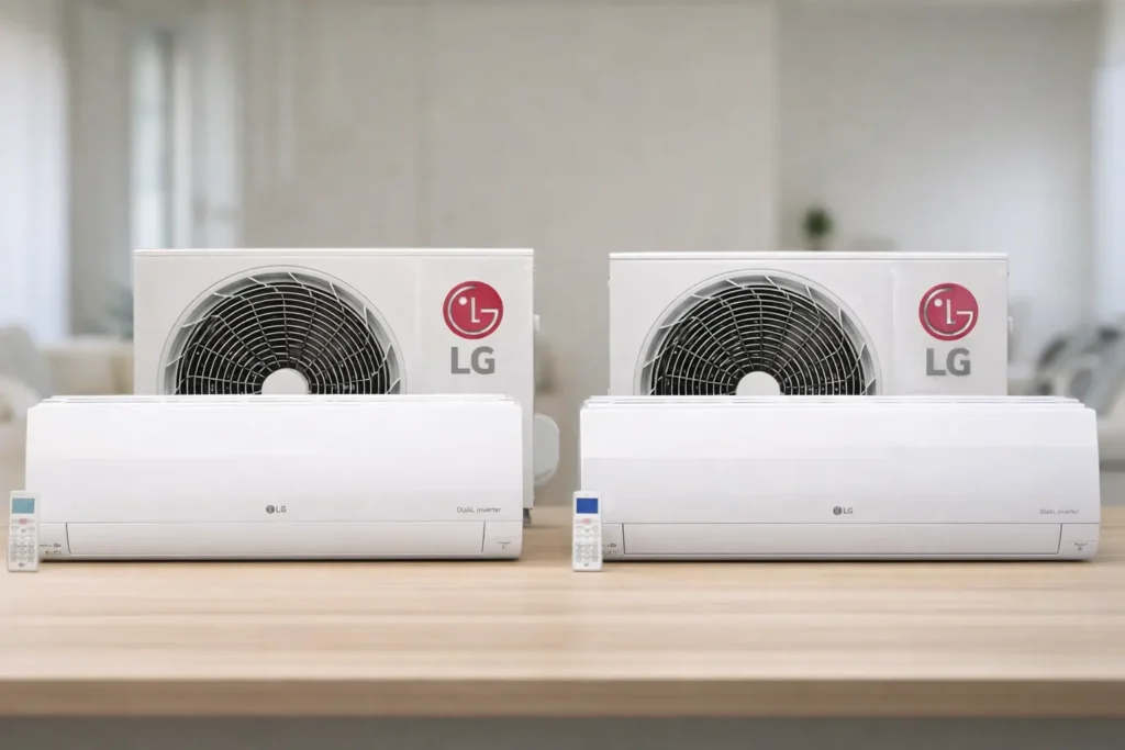 LG Dual Compact +IA vs LG Dual Voice +AI: o que muda no dia a dia