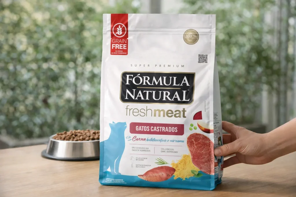 Ração Fórmula Natural Fresh Meat para Gatos Adultos Castrados - 7kg em oferta hoje na Amazon