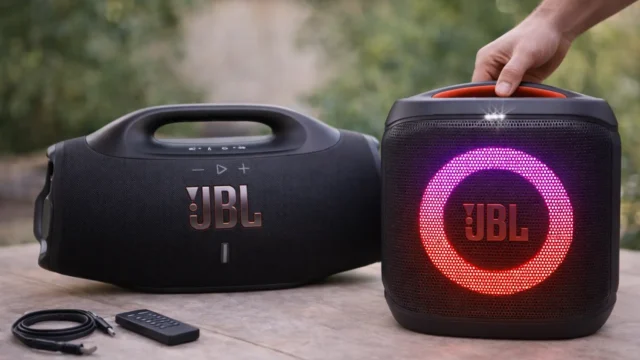 JBL Boombox 4 vs JBL PartyBox Encore Essential 2: diferenças no som e nas funcionalidades