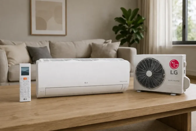 Ar Condicionado Split Hi Wall LG 12.000 BTUs com Inverter cai forte na Amazon e simplifica a refrigeração