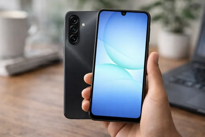 Celular Samsung Galaxy A17 5G com 256GB e 8GB RAM em oferta na Amazon