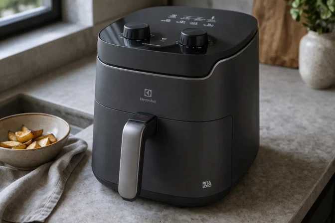 Electrolux Air Fryer EAF40 5,6L baixa na Amazon sem sujeira