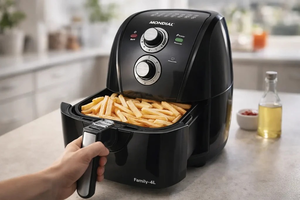 Mondial Fritadeira Sem Óleo Air Fryer 4L em oferta na Amazon