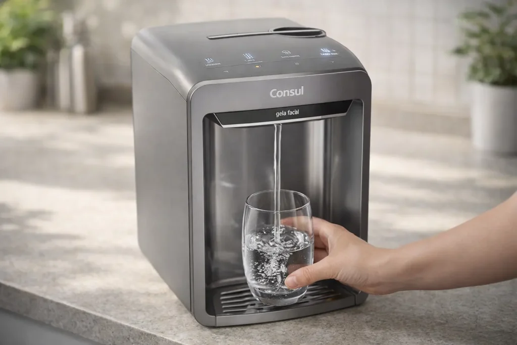 Purificador Consul Eletrônico com Refrigeração na Amazon