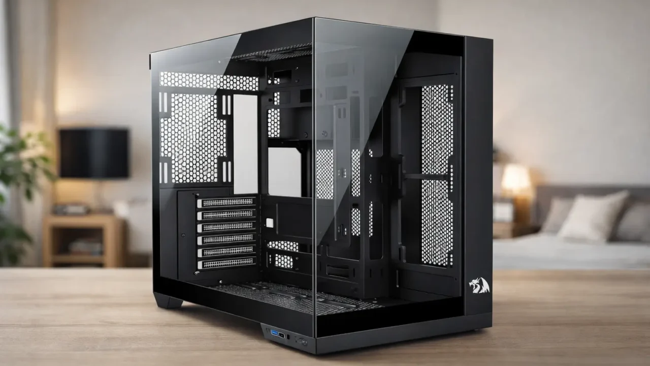 Gabinete Redragon Wideload Pro CA-604B-PRO em oferta na Amazon