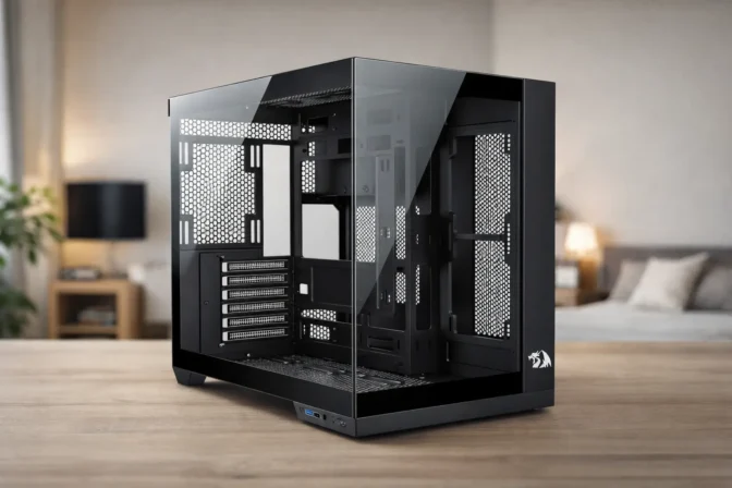 Gabinete Redragon Wideload Pro CA-604B-PRO em oferta na Amazon