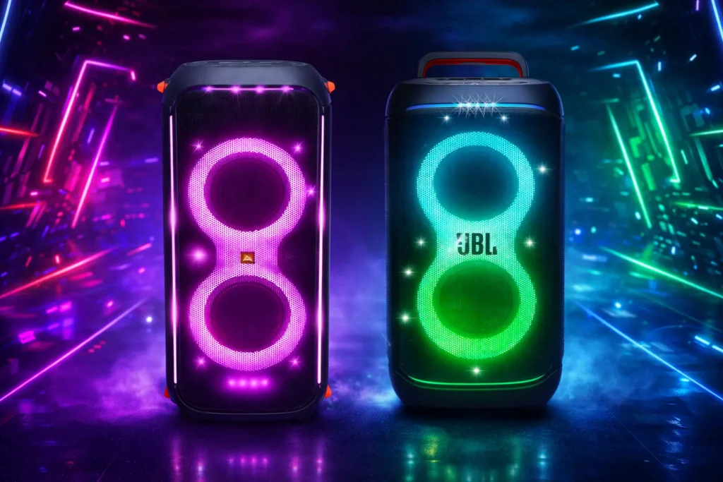JBL PartyBox Stage 520 vs JBL PartyBox 710: Diferenças que importam