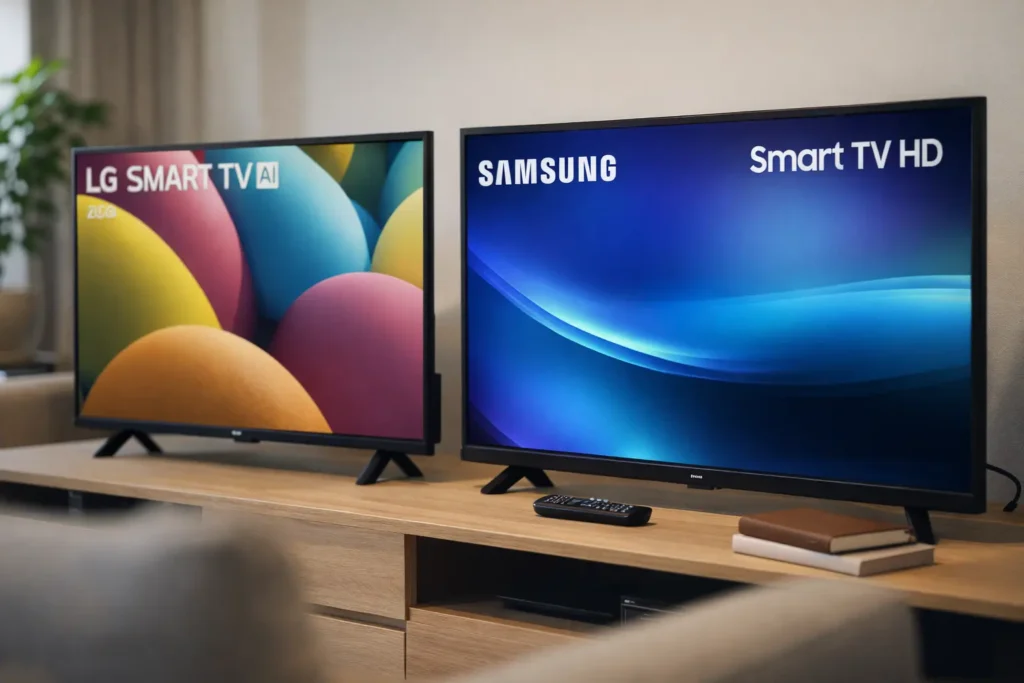 LG 32LR600B vs Samsung H5000F: diferenças que importam