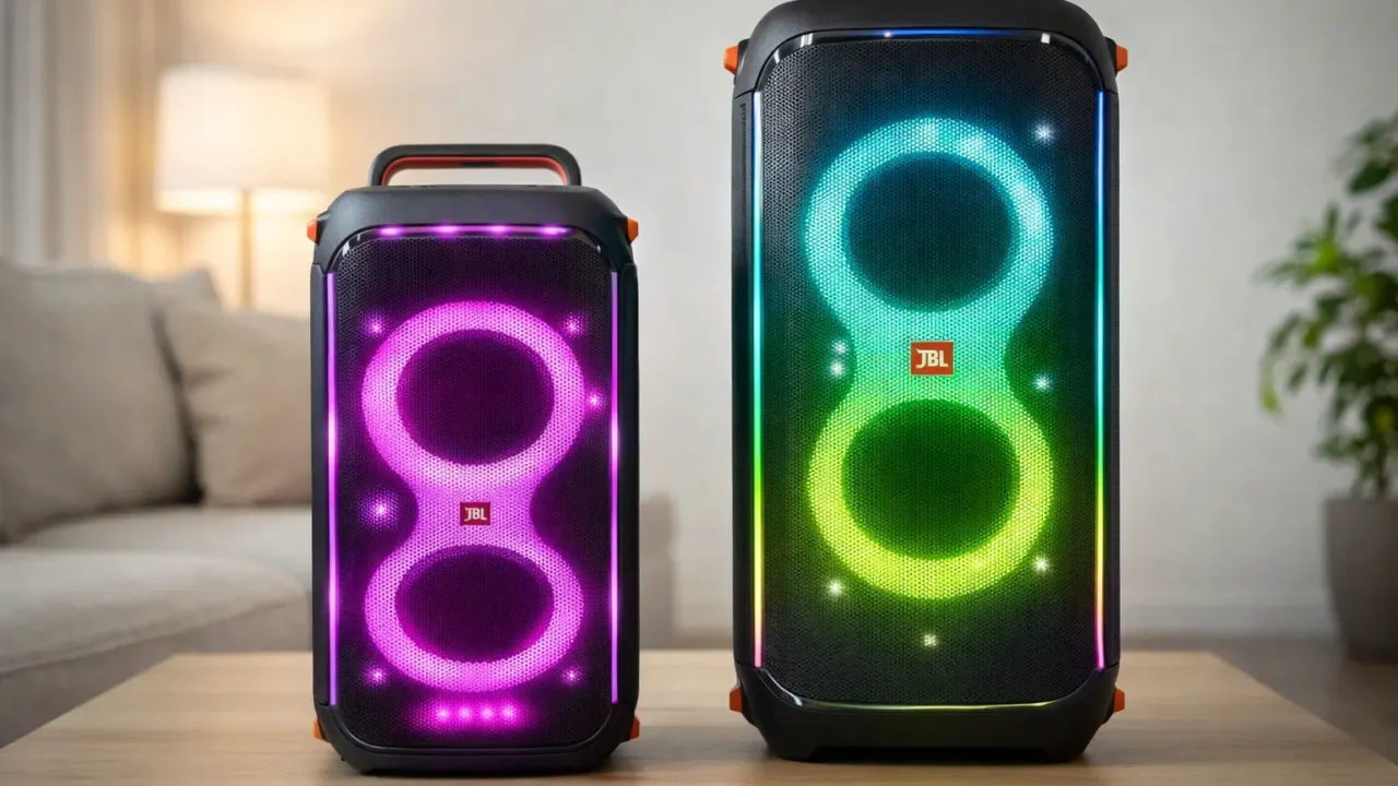 JBL PartyBox Stage 520 vs JBL PartyBox 710: Diferenças no som e no design