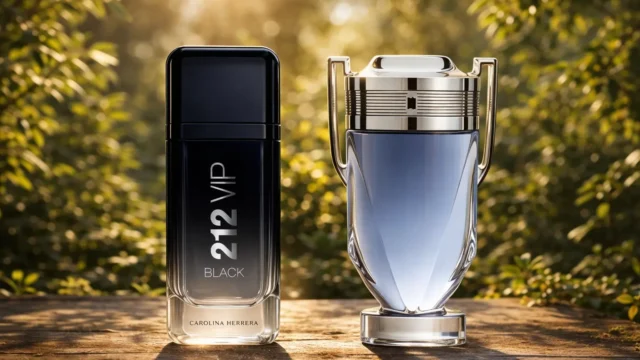 212 Vip Black vs Invictus: Eau de Parfum ou Eau de Toilette?