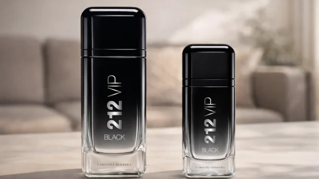 212 Vip Black Carolina Herrera 100ml vs 212 Vip Black Carolina Herrera 200ml: Diferenças de tamanho e preço