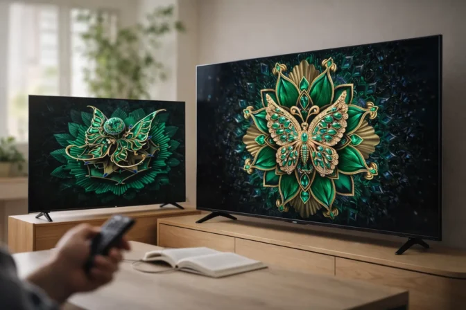 Smart TV TCL 65" QLED Mini LED vs 75" QLED Mini LED: onde cada um se destaca