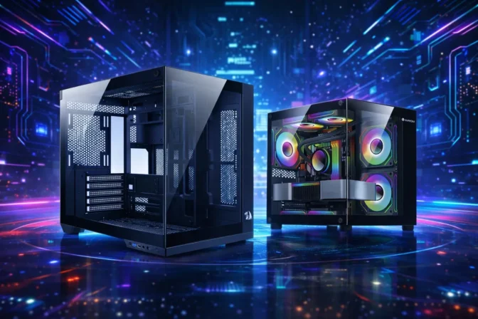 Gabinete Redragon Wideload Pro CA-604B-PRO vs Hayom GB1796: onde a refrigeração pesa mais