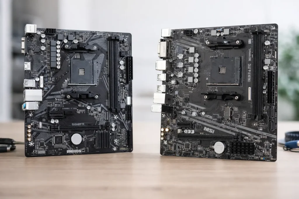 Placa Mãe Gigabyte A520M K V2 vs Placa Mãe A520M