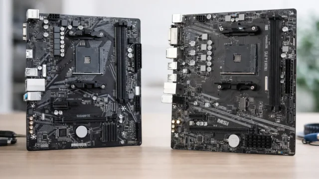 Placa Mãe Gigabyte A520M K V2 vs Placa Mãe A520M