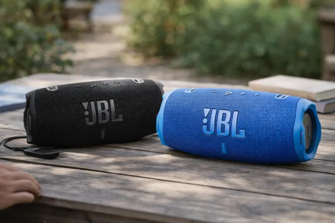 JBL Charge 6 Preta vs JBL Charge 6 Azul: O que muda no som e nas cores?