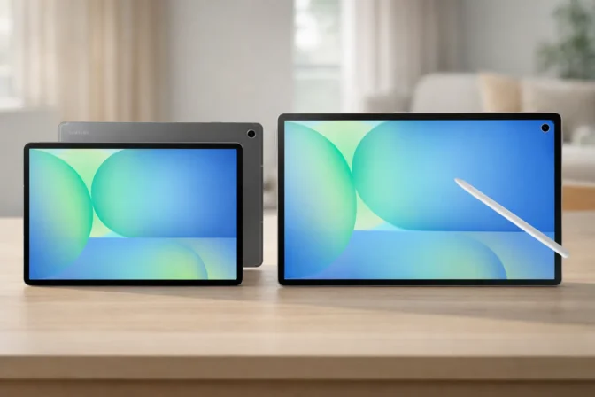 Samsung Galaxy Tab S10 FE vs Galaxy Tab S10 FE+: o que muda na prática