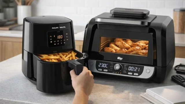 Philips Walita Fritadeira Airfryer Essential XL vs WAP Fritadeira Air Fryer Barbecue Digital: o que muda no uso diário