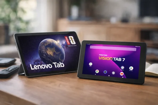Lenovo Tab 10.1 vs Positivo Vision Tab 7: qual faz sentido pro uso?