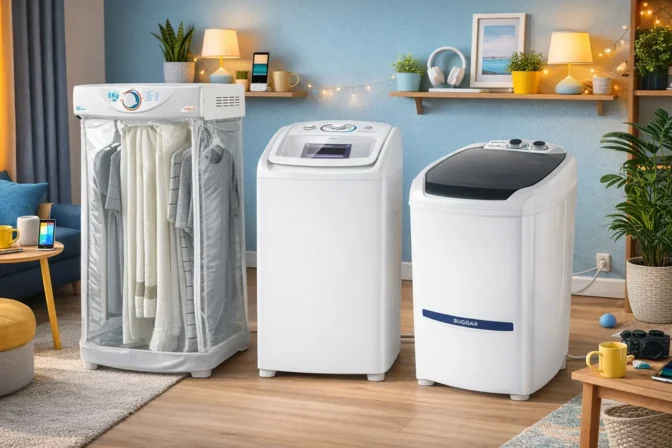 Máquinas de lavar e secadoras: 3 opções para acertar no uso