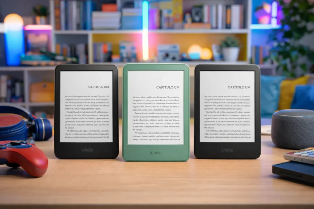 Kindle: 7 opções para quem ama leitura em 2026