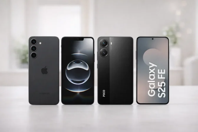 Samsung Galaxy S25 FE 5G: 4 opções para quem busca performance e durabilidade