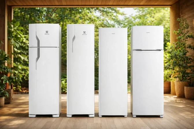 Geladeiras e Freezers: 4 opções para organizar sua cozinha em 2026