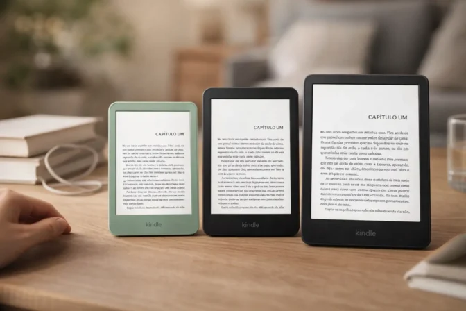 Kindle: 5 opções para sua leitura ideal em 2026