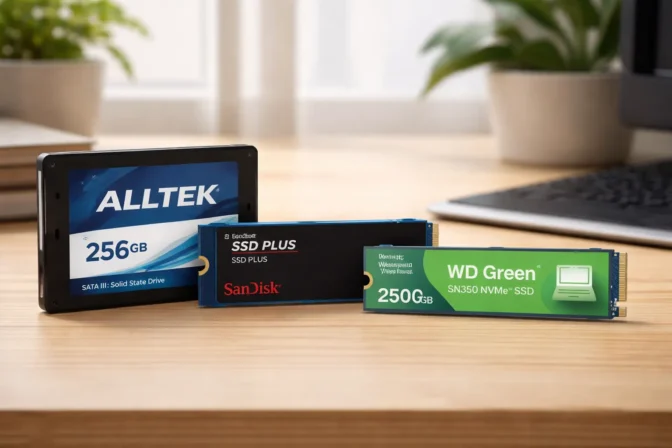 SSD 250GB: 3 opções para escolher com clareza e não errar na escolha