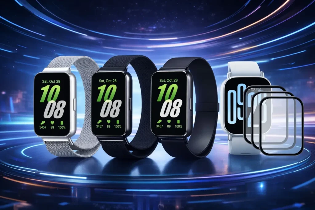 Pulseiras para Wearables: 4 opções para melhorar o visual e conforto